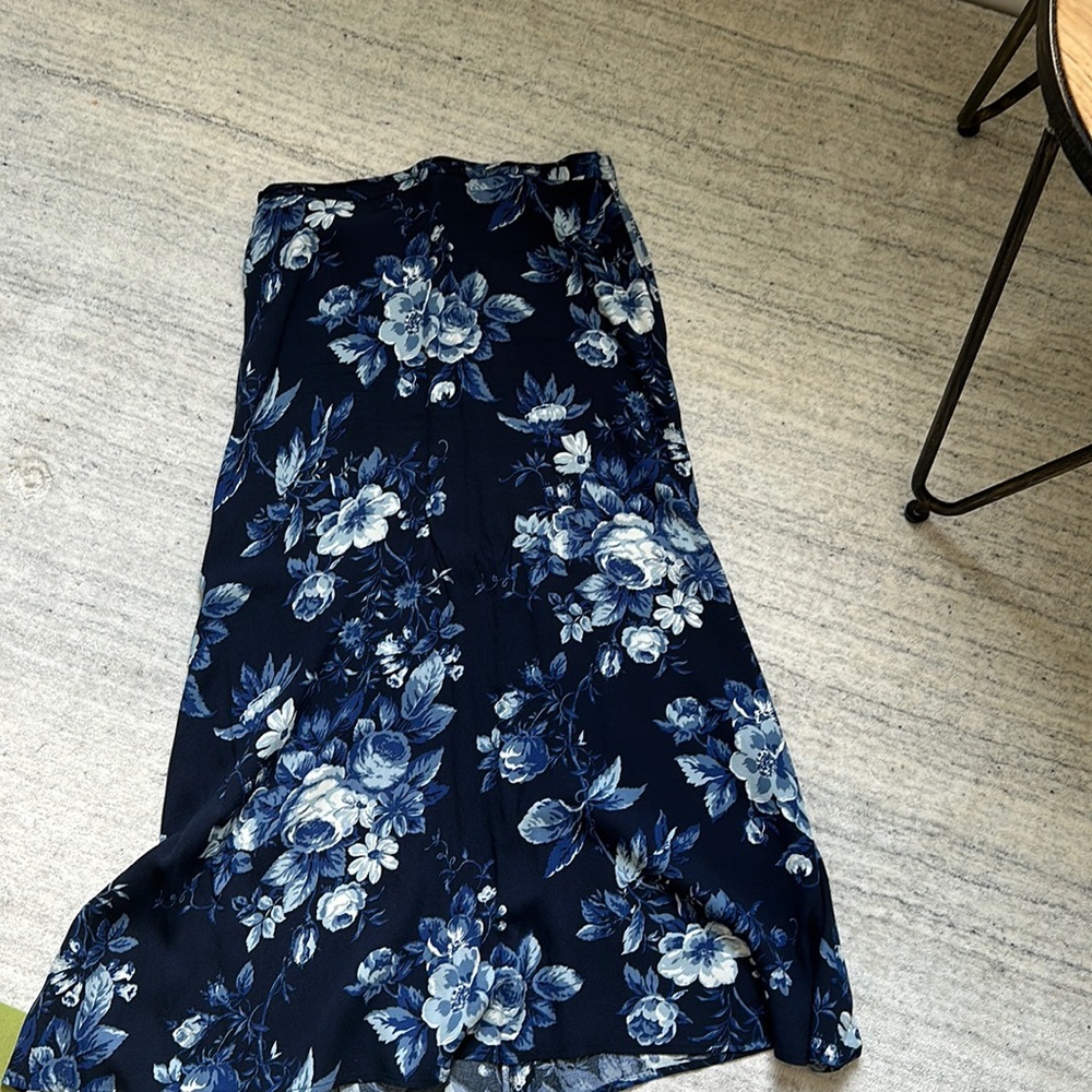 Reformation midi skirt